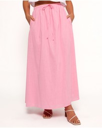 Petal & Pup - Simone Skirt Set - White Pink