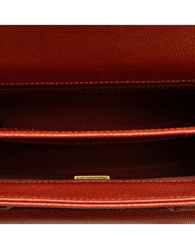 Pre-Loved by Azura Reborn - Pre-Loved Mini CC Quilted Caviar Messenger Single Flap
