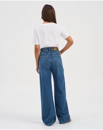 ONLY - Hope High Waist Wide-Leg Jeans