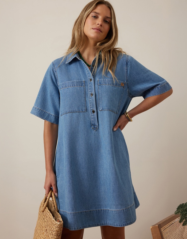 Ceres Life - Milly Short Sleeve Mini Dress