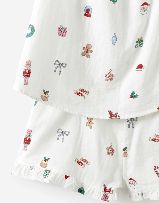 Cotton On Kids - Adults Babydoll Family Christmas Pj Set