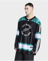 adidas Performance - All Blacks Ice Hockey Jersey Mens