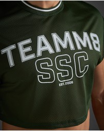 TEAMM8 - S.S.C. Fraternity Crop Muscle Tank