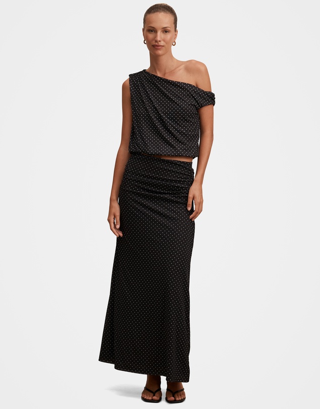 Forever New - Mimi Flute Maxi Skirt