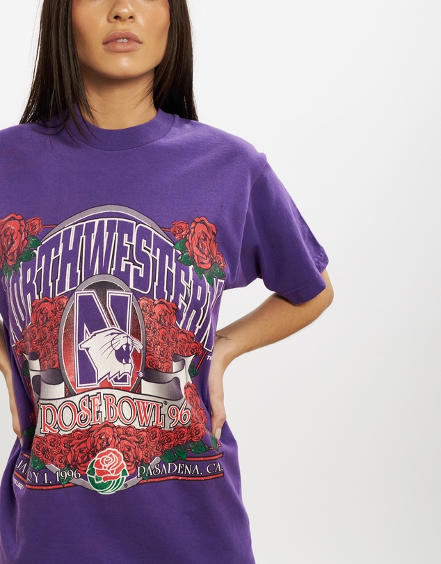 Vintage by The Real Deal - Pre Loved - 1996 NCAA Northwestern University Tee