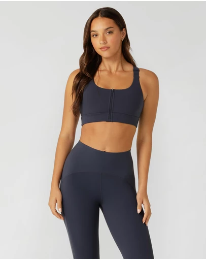 Lorna Jane - Easy Zip On Max Support Sports Bra