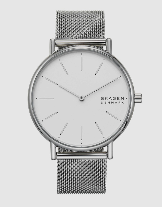 Skagen - Signatur Silver-Tone Analogue Watch SKW2785