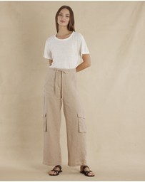 Amelius - Ciel Linen Cargo Pant
