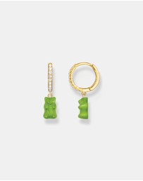 THOMAS SABO - HARIBO Green Bear Hoop Single Earring
