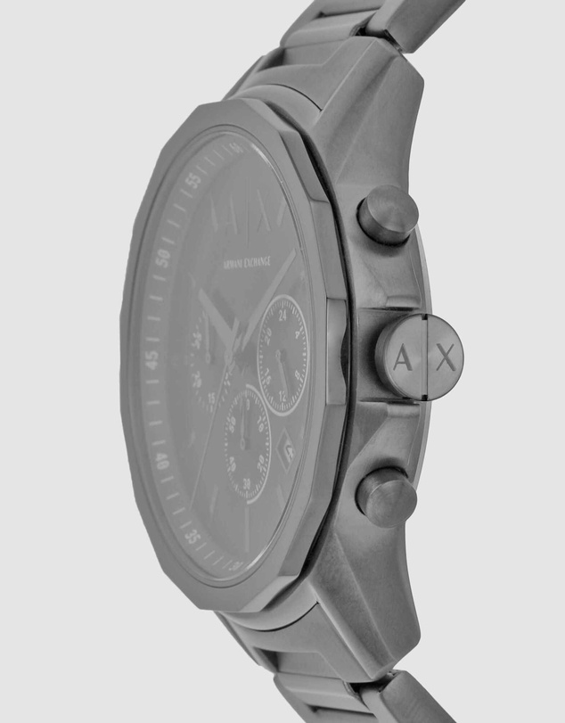 Armani Exchange - Gun-Metal Chronograph Watch