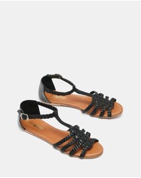 Just Because - Harissa Leather Sandals