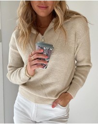 Esther & Co - Merete Knit - Beige