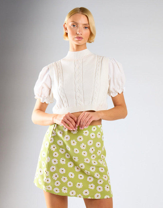 Glamorous - Print A-Line Mini Skirt