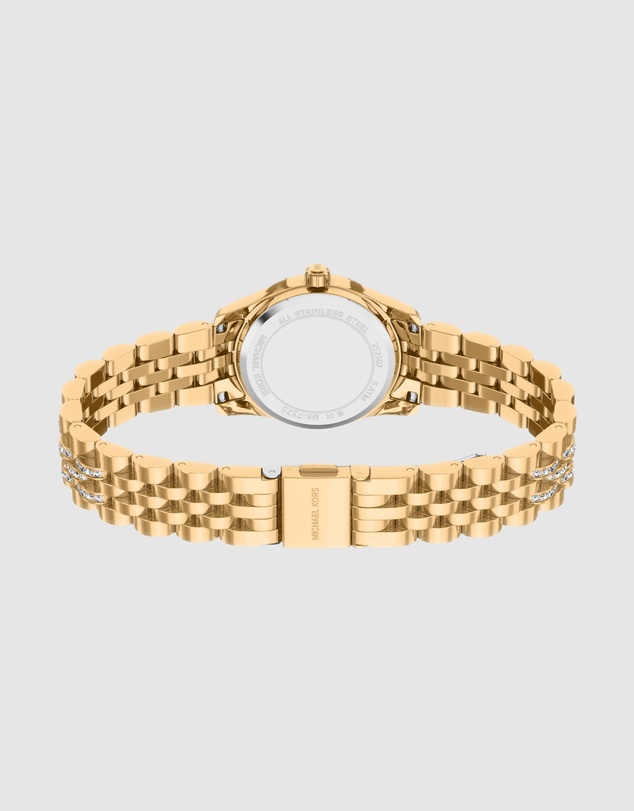 Michael Kors - Lexington Gold Tone Analogue Watch