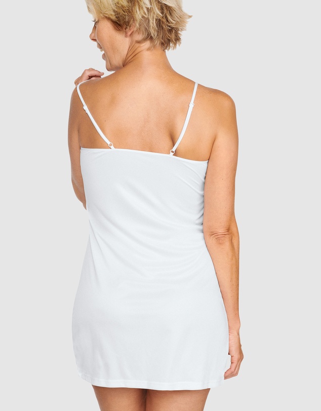 Naturana - Spaghetti Strap Underskirt Lingerie Slip Dress