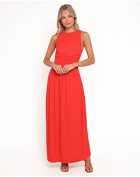Petal & Pup - Shirley Maxi Dress - Red