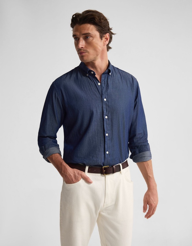 Oxford - Rover Washed Denim Shirt