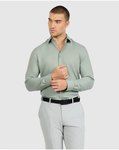 Tarocash - Eyre Slim Stretch Bamboo Shirt