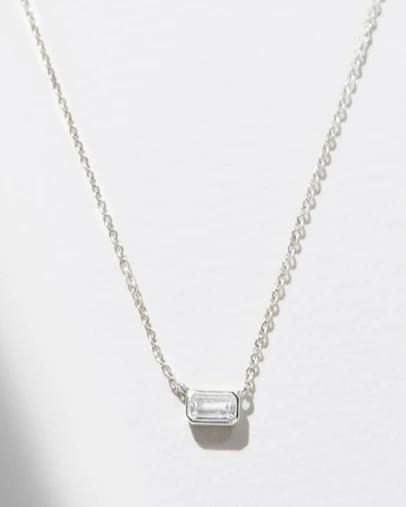 SAINT VALENTINE - Lineaire Necklace - Silver