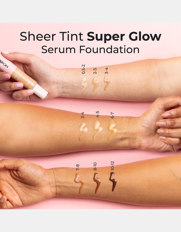 MCoBeauty - Sheer Tint Super Glow Serum Foundation - 0.5-2 (Very Light)