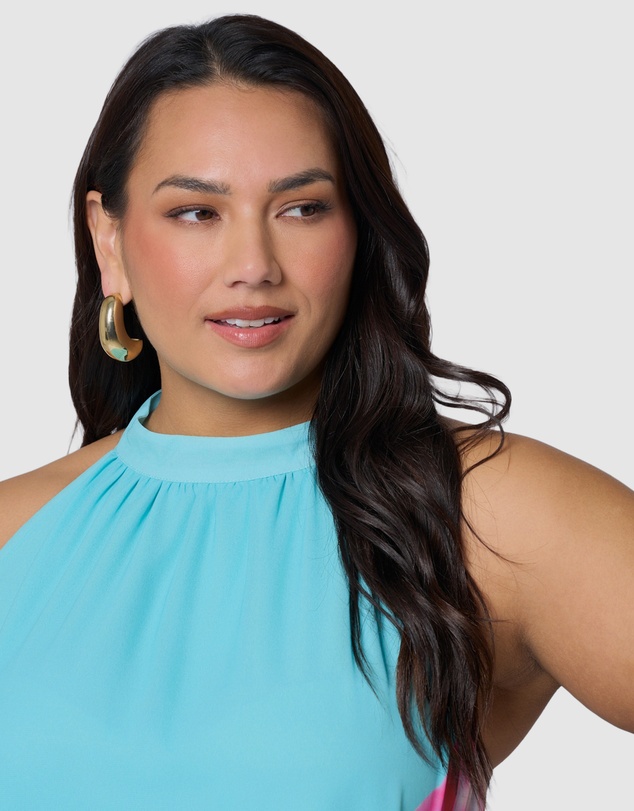 Pink Dusk by Curve Project - Love Goes Maxi Dress