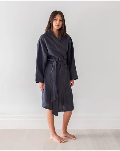 Carlotta + Gee - Linen Robe