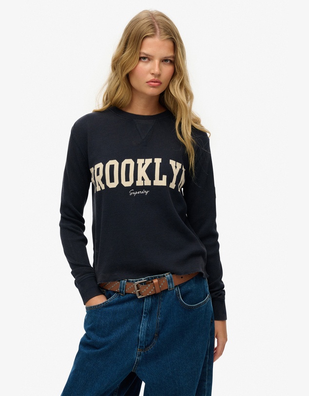 Superdry - Athletic Essential Graphic Long Sleeve Top