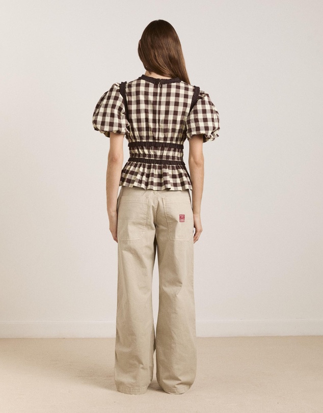 Damson Madder - Everly Ruffle Blouse