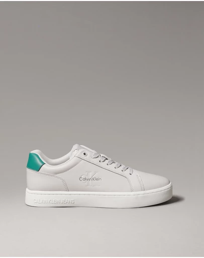 Calvin Klein - Classic Cupsole Mono Leather Sneakers