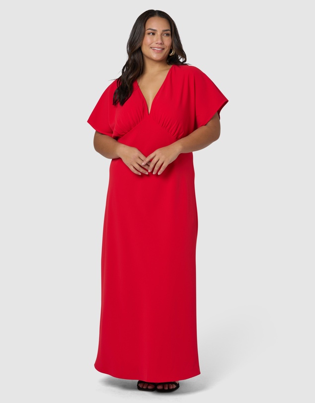Pink Dusk by Curve Project - Scorching Maxi Dress