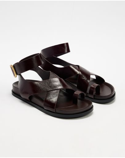 Burgandy Leather