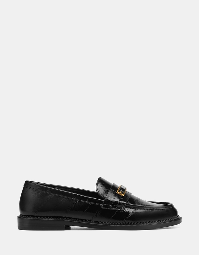 Wittner - Bennett Croc Embossed Leather Loafers