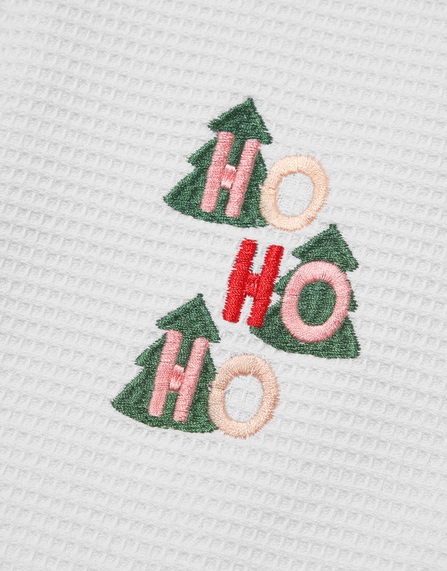 Linen House - Embroidered Tea Towel