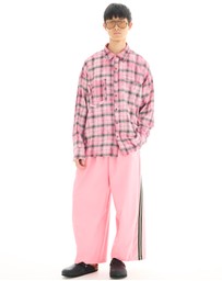 THE TALES - Washed Oversized Willow Check Shirt