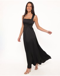 Petal & Pup - Elania Maxi Dress - Black