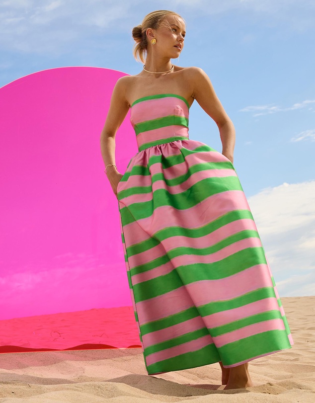 Pasduchas - Gigi Strapless Midi Dress