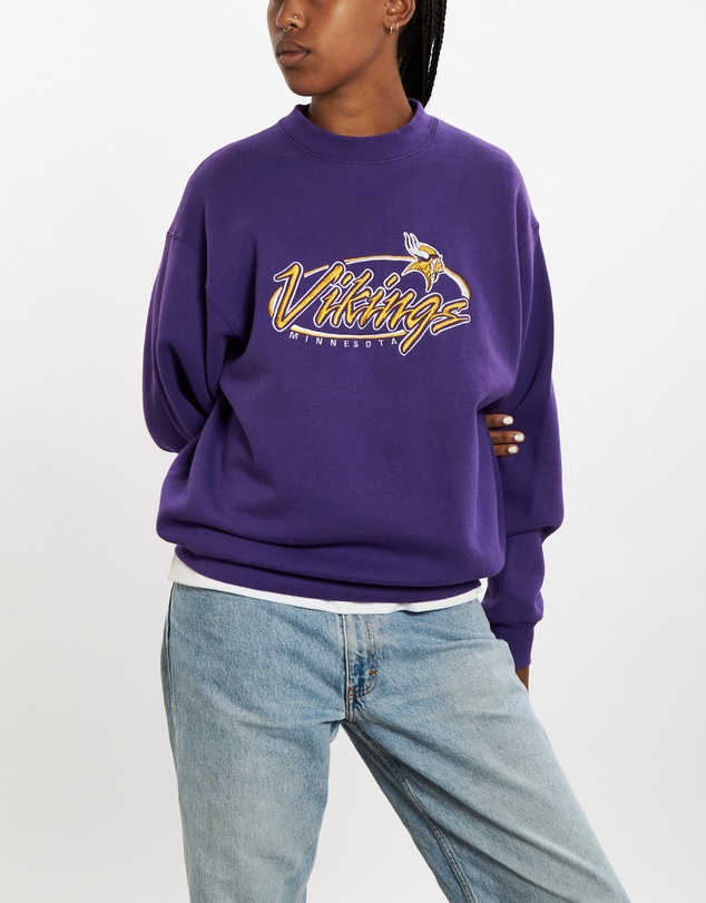 Vintage by The Real Deal - Pre Loved - 90s NFL Minnesota Vikings Sweatshirt