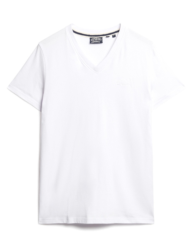 Superdry - Essential Logo Embroidered Vee Slim Fit Tee
