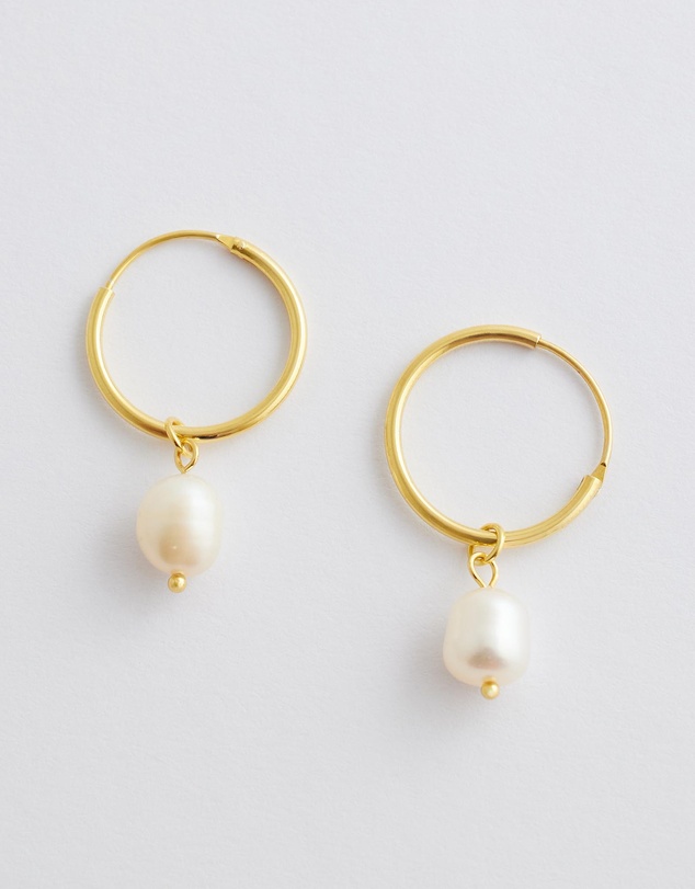 Native Sol - Oakley Pearl Hoops