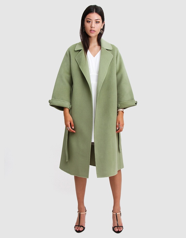 Belle & Bloom - Stay Wild Oversized Wool Coat