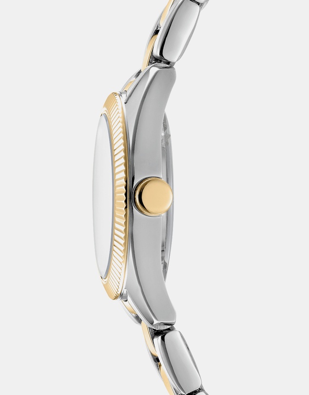 DKNY - Mini Two-Tone 23mm Gold Dial Womens Watch