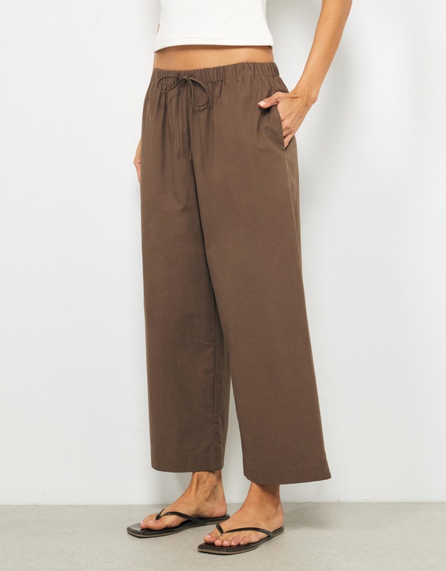 AERE - Helia Cotton Elasticated Waist Pants