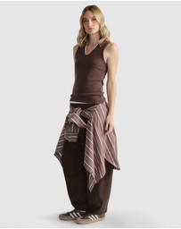 Decjuba - D-Luxe Ribbed Scoop Tank