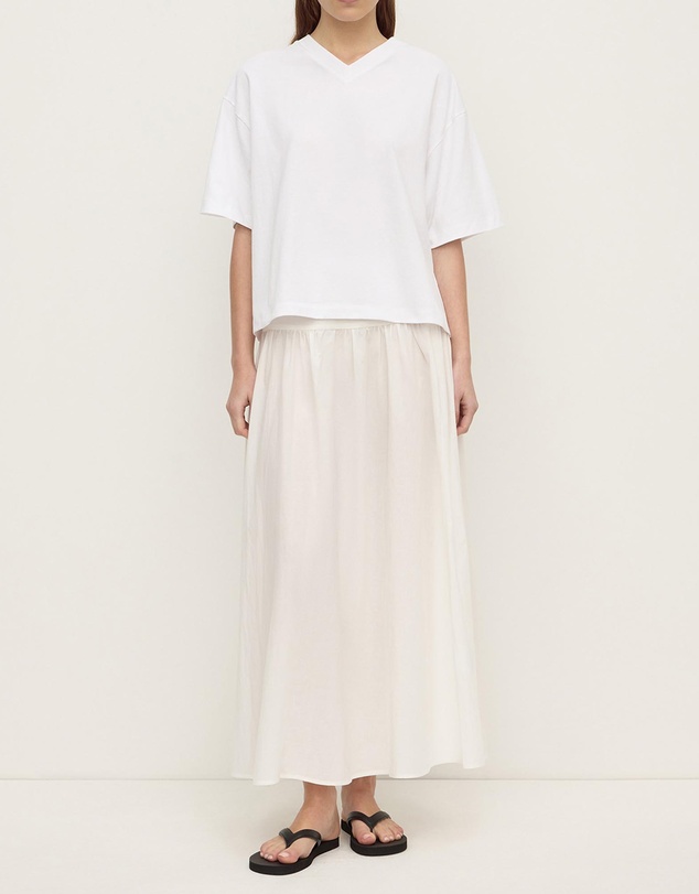 Assembly Label - Ellie V Neck Oversized Tee
