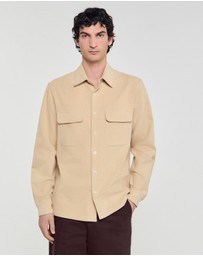 Sandro - Flannel Pocket Shirt