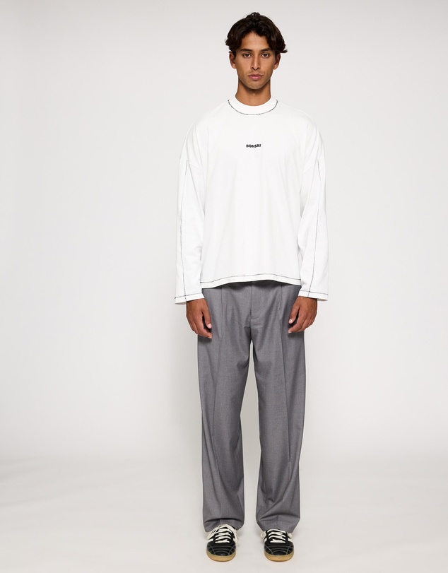 Bonsai - Box Logo Longsleeve Tee Oversize Fit