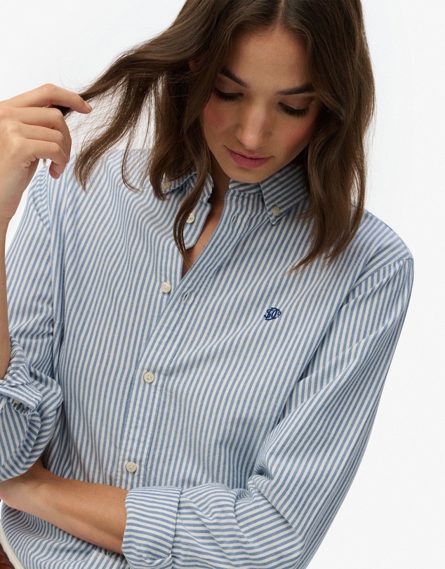 Superdry - Slim Oxford Long Sleeve Shirt