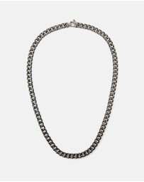 Daniel Wellington - Ellipse Cuban Chain Necklace Graphite