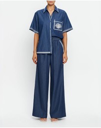 KIVARI - Emile Chambray Pants
