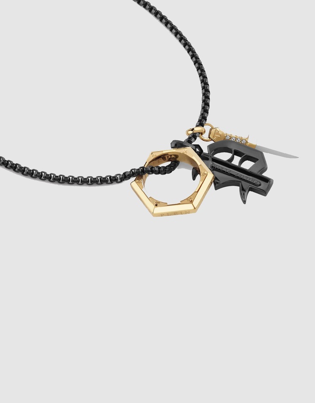 Philipp Plein - Plein Valentine IP Gun Necklace